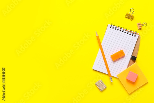 Different school stationery...