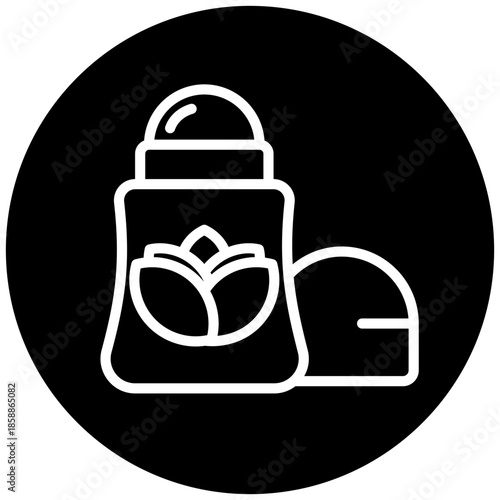 Deodorant Icon Button, Mini Illustration Relate To Personal Care. Use For Modern Concept, Ui, Ux Web And App Development.