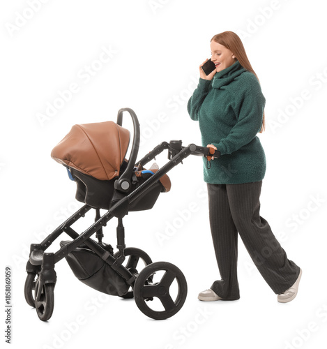 Young mother with her littl...