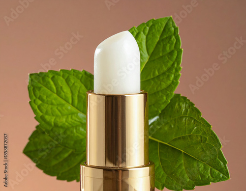 화장품-코스메틱-립밤-립스틱-립 글로우-입술보습-보습-스틱-립케어-입술보호제-화장품 디스플레이-잎장식