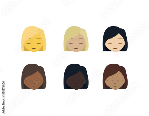 yoga mindfulness lotus position sitting down wellness emoji symbol sign icon vector illustration isolated flat meditation