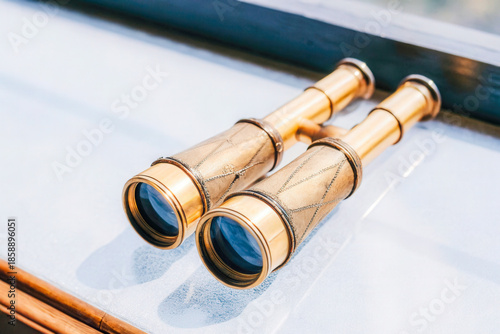 Wallpaper Mural a pair of binoculars sitting on top of a table Torontodigital.ca