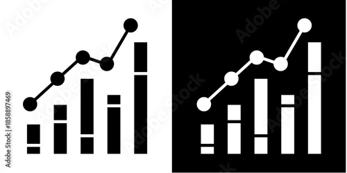 Target Vs Actual  Icon Set White Style Collection