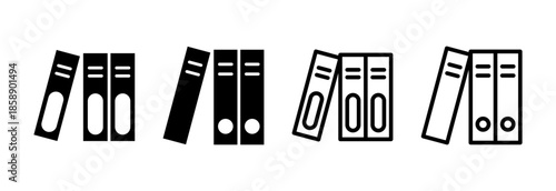 Library icon vector illustration. education sign and symbol