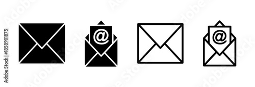 Mail icon vector illustration. email sign and symbol. E-mail icon. Envelope icon