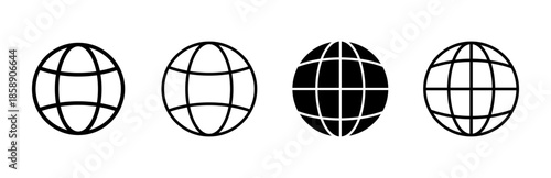 Web icon set. go to web icon. web click icon