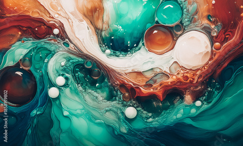 Abstract Colorful Texture Background with Blue Turquoise and Red Tones
Modern Artistic Gradient Design for Creative Projects and Digital Art