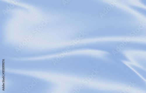 Light powder ice blue, white. Minimalist fine art background with organic motion texture. Modern design, atmospheric visual concepts. Noise grain. Abstract blur, soft flowing shapes and gradients