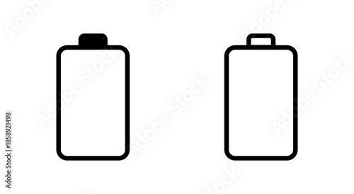 Battery icon symbol for apps and websites. battery Charging sign. battery charge level