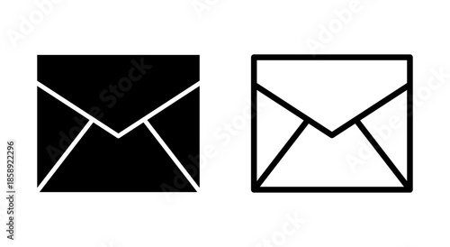 Mail icon symbol for apps and websites. email sign and symbol. E-mail icon. Envelope icon