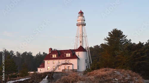 Rawley Point Light House Morning Light