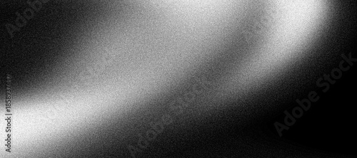 Photos Black noisy background, grainy gradient dark monochrome abstract banner poster h