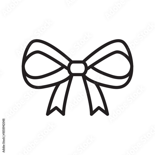 Bow Tie Doodle Element