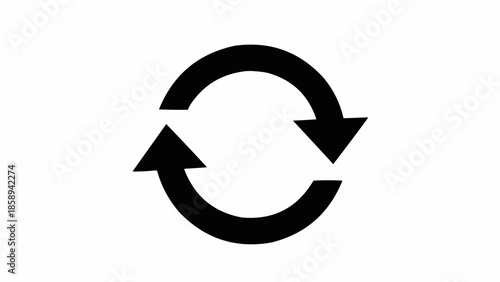 Circular Arrows - A Symbol of Rotation and Renewal.