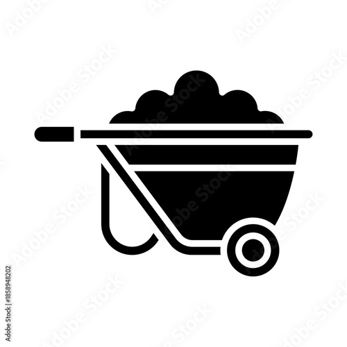 Wheelbarrow Icon