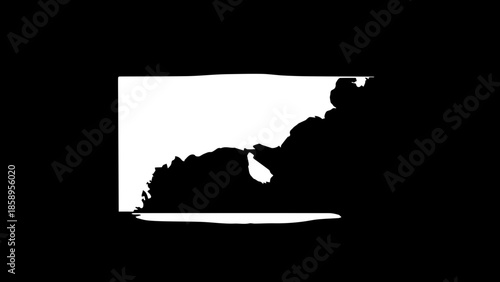 Cinematic Glowing Golden Monolith in a Dark Blue Atmospheric Space with Soft Light Reflection