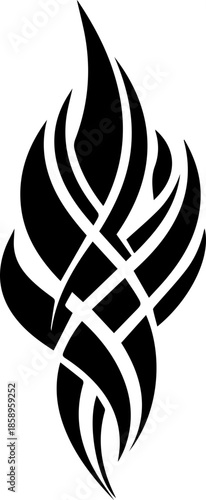 Striking Celtic knot design element, perfect for edgy logos, mysterious symbols, and unique tattoo inspiration - ready to add depth and intrigue to your project