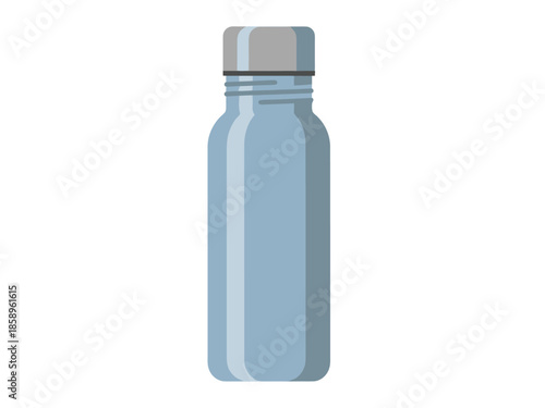 Reusable Water Container Isolated on White Background