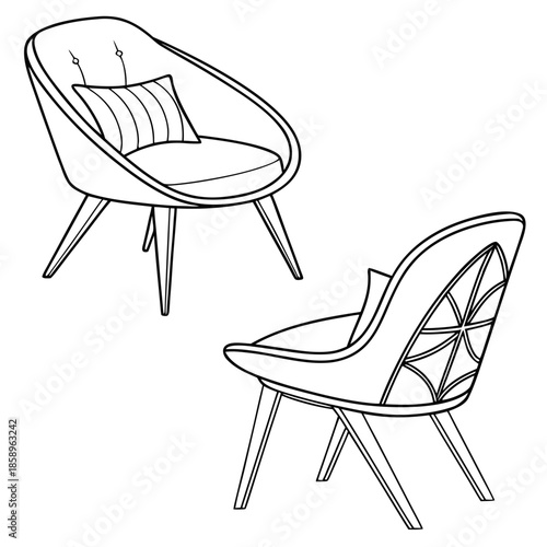 Modern lounge chair designs