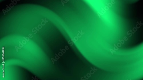 Abstract blurry black green gradient pattern suitable for backgrounds, wallpapers, digital designs, and artistic projects, creating a smooth flow.