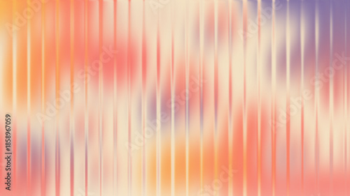 Minimal abstract blobs with smooth gradients in warm pastel colors