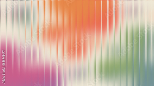 Vibrant abstract composition with smooth gradients and colorful blurred shapes