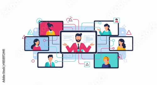 Diverse business professionals celebrate success and collaboration, clinking various beverages like coffee and champagne in a modern, inclusive team meeting setting.