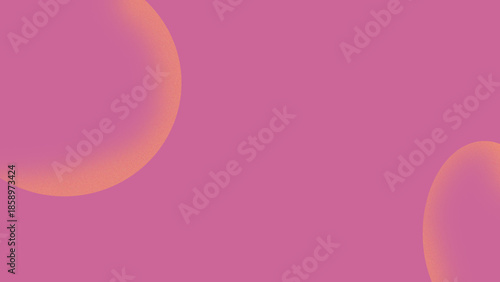Abstract minimalist design with flowing lines on a pink background