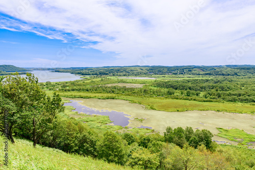 釧路湿原　塘路・サルルン展望台より
