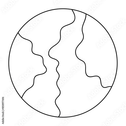 Global Warming Planet Earth Illustration
