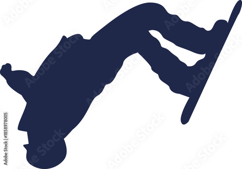 Snowboarding Ski Sport Silhouette Element