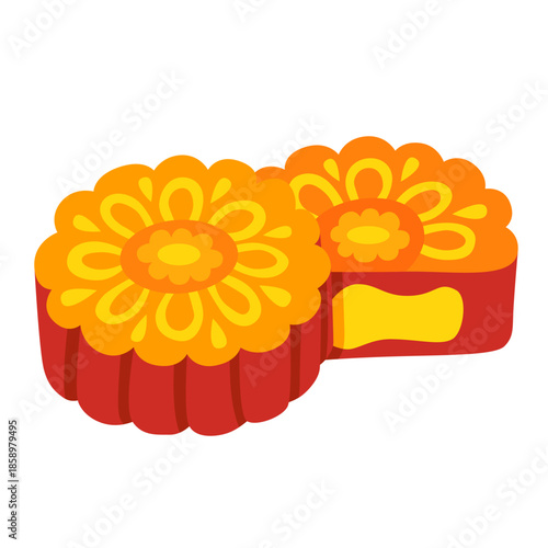 Chinese new year mooncake