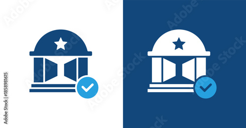 Transparency Glyph Duotone, with light and dark background