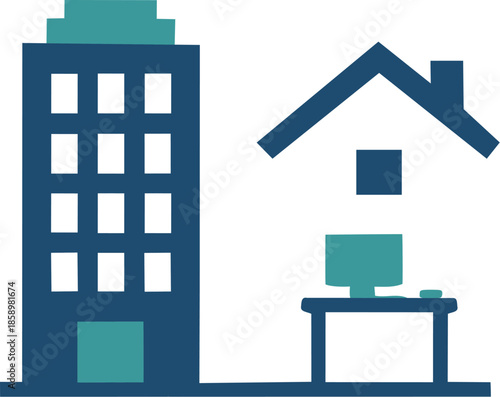 Mobile Augmented Reality Digital Icon Set