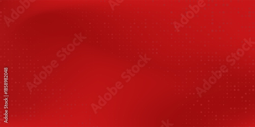 Red diagonal geometric shape with halftone. Modern fiber textured vector eps 10