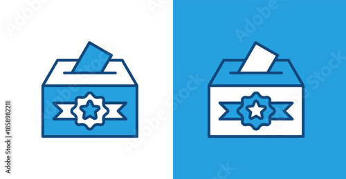 Electoral Color Outline, with light and dark background