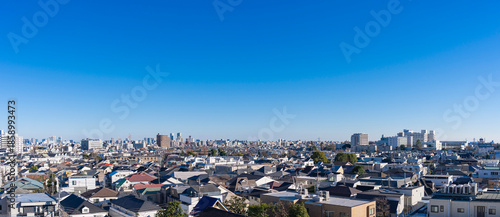 世田谷のパノラマ風景