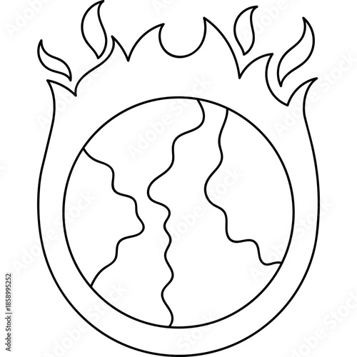 Earth On Fire Global Warming