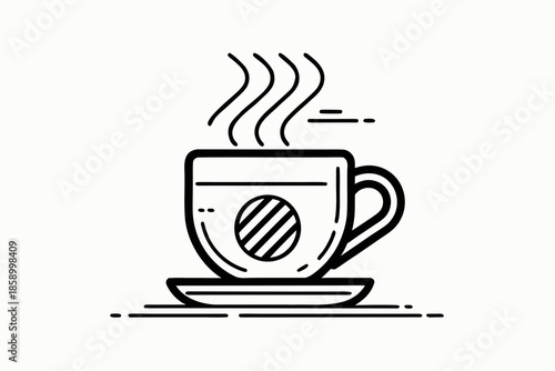 street beverage mug icon design