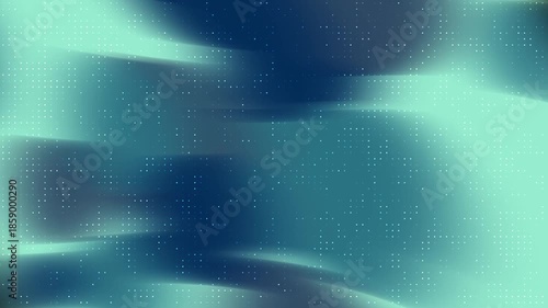 Wallpaper Mural Abstract teal and blue gradient background with delicate white dots Torontodigital.ca