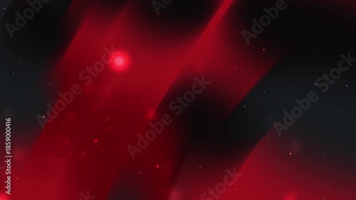 Wallpaper Mural Red stripes and floating particles create an eyecatching abstract video Torontodigital.ca