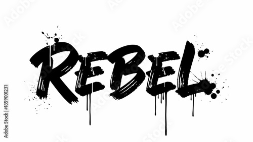 Rebel Graffiti Style Text Effect - Grunge Urban Typography Design