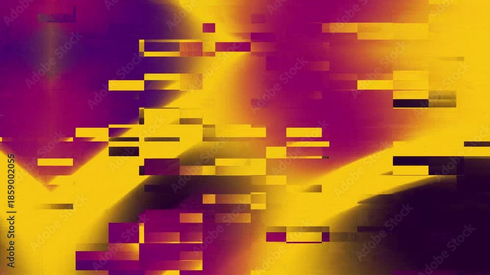 custom made wallpaper toronto digitalAbstract digital artwork in yellow and purple hues