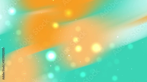 Wallpaper Mural Abstract background green and orange gradient with circle element Torontodigital.ca