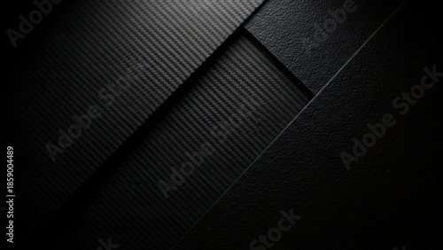 Dark leather textures with subtle lighting effects