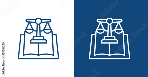 Constitution Outline, with light and dark background