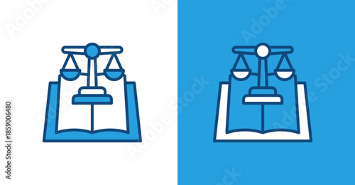 Constitution Color Outline, with light and dark background