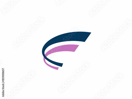 Abstract dynamic swoosh logo design in black and purple colors Free Download Abstract dynamic swoosh logo design in black and purple colors - GFXLoad