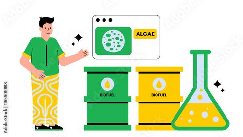 Algae-Based Biofuel Research Lab
