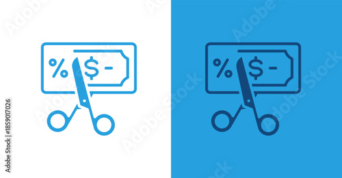 Tax Free Flat, with light and dark background